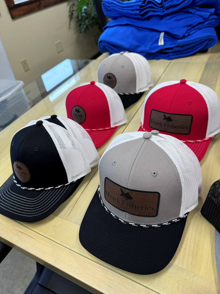 Ozark Fisheries Hat with Leather Patch